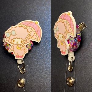 Sanrio character badge reel